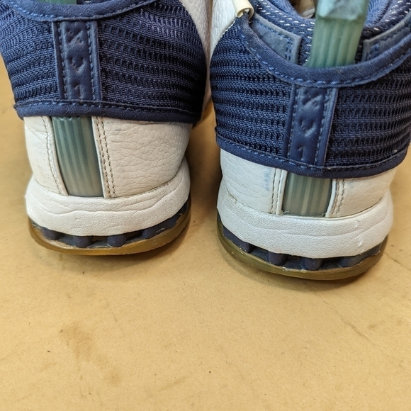 Nike Air Jordan 16 Retro Midnight Navy 2016 men's Size 9.5 683075-106 White Blue - Picture 6 of 10